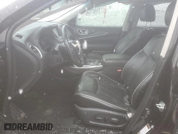 2018 Infiniti QX60 with VIN 5N1DL0MM4JC504794, listed as a Copart auction lot 53173535 with 112,282 mi miles and Salvage Title. Bid and sale history available at DreamBid. Image 7.