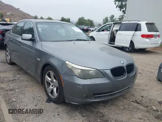 2008 BMW 5 Series 535i with VIN WBANW135X8CN55207, listed as a IAAI auction lot 42563690 with 121,449 mi miles and . Bid and sale history available at DreamBid. Image 1.