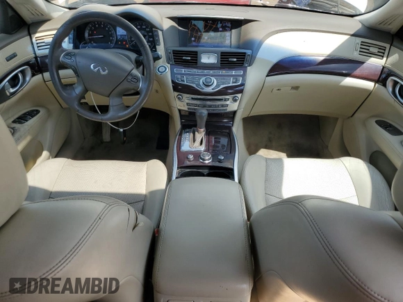 2013 Infiniti M with VIN JN1BY1AP8DM511833, listed as a Copart auction lot 63459025 with 152,722 mi miles and Clean title. Bid and sale history available at DreamBid. Image 8.