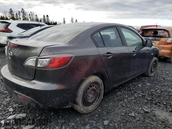 2010 Mazda 3 i Touring with VIN JM1BL1SF1A1277548, listed as a Copart auction lot 50986145 with Not Provided miles and Salvage Title. Bid and sale history available at DreamBid. Image 3.