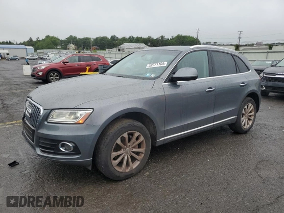 2016 Audi Q5 Premium with VIN WA1C2AFP4GA088017, listed as a Copart auction lot 59771165 with 95,871 mi miles and Salvage title. Bid and sale history available at DreamBid. Image 1.