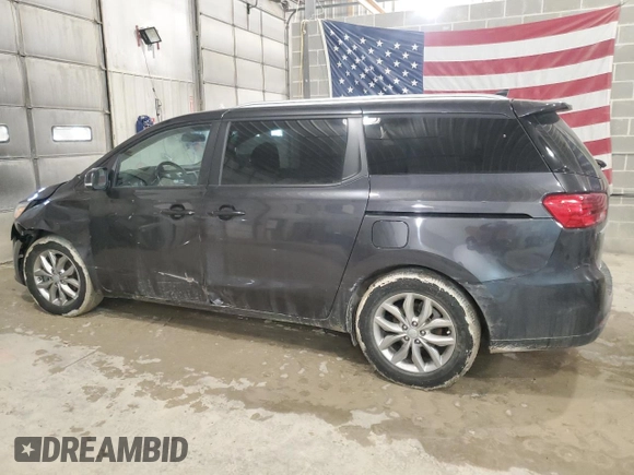 2020 Kia Sedona EX with VIN KNDMB5C17L6576246, listed as a Copart auction lot 43108735 with 150,629 mi miles and Salvage Title. Bid and sale history available at carsss.com. Image 2.