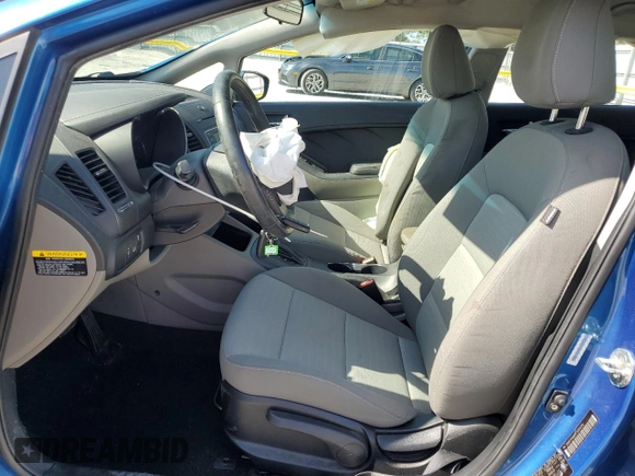 2015 Kia Forte EX with VIN KNAFX5A81F5320234, listed as a Copart auction lot 52598225 with 40,242 mi miles and Salvage Title. Bid and sale history available at DreamBid. Image 7.
