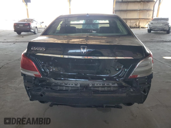 2015 Hyundai Equus Signature z VIN KMHGH4JH2FU095564, wystawiony jako Copart lot #46531005 z przebiegiem 122 709 mil mil oraz Czysty tytuł • Clean title. Historia ofert i sprzedaży dostępna na DreamBid. Obrazek 6.