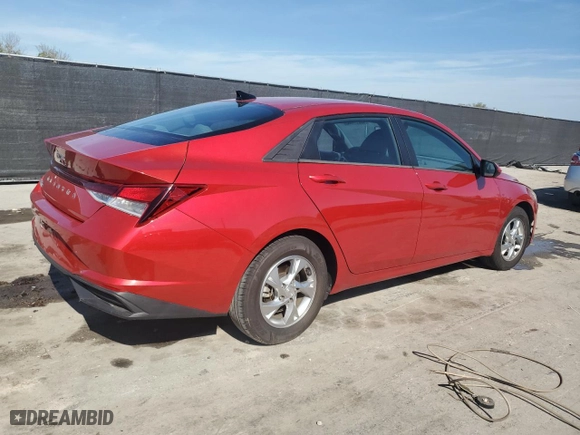 2021 Hyundai Elantra SE with VIN 5NPLL4AGXMH037895, listed as a Copart auction lot 43257865 with 84,421 mi miles and Non Repairable. Bid and sale history available at carsss.com. Image 3.