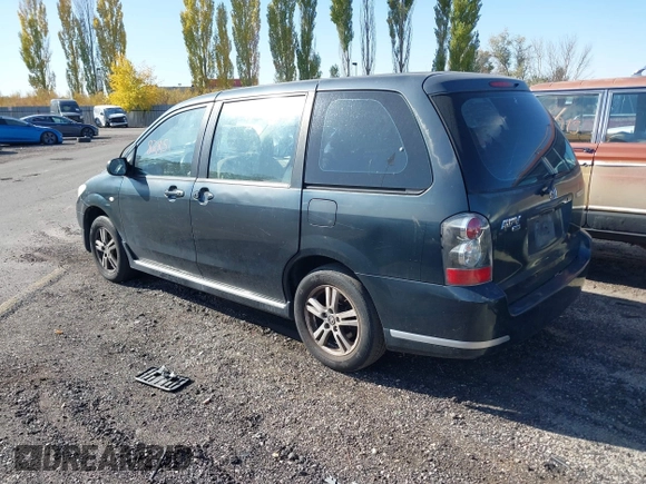 2005 Mazda MPV LX with VIN JM3LW28A650547549, listed as a IAAI auction lot 40682851 with 212,438 mi miles. Bid and sale history available at carsss.com. Image 3.