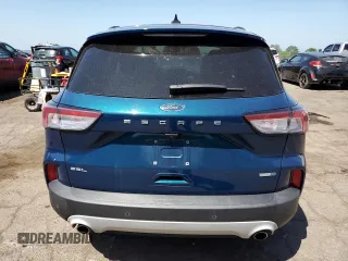 2020 Ford Escape SEL with VIN 1FMCU9H62LUB18204, listed as a Copart auction lot 61348225 with 67,462 mi miles and Salvage title. Bid and sale history available at DreamBid. Image 6.