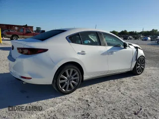 2025 Mazda 3 S Preferred with VIN 3MZBPACM4SM453138, listed as a Copart auction lot 49668775 with 3,975 mi miles and Salvage Title. Bid and sale history available at DreamBid. Image 3.