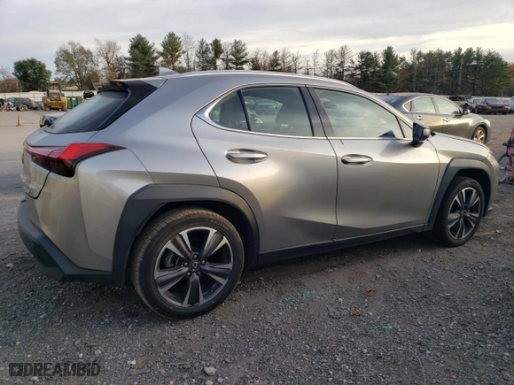 2022 Lexus UX with VIN JTHX3JBHXN2048498, listed as a Copart auction lot 78983164 with 20,032 mi miles and Salvage Title. Bid and sale history available at carsss.com. Image 3.