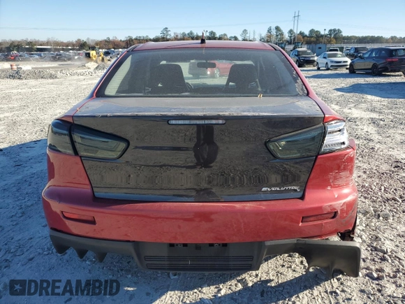2008 Mitsubishi Lancer Evolution GSR with VIN JA3AW86V88U050202, listed as a Copart auction lot 83849824 with 151,777 mi miles and Salvage Title. Bid and sale history available at carsss.com. Image 6.