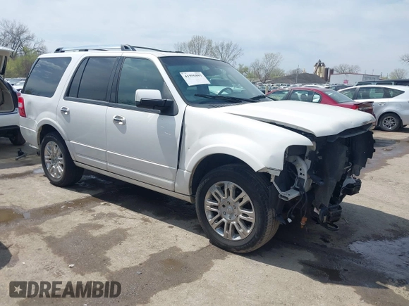 2011 Ford Expedition Limited with VIN 1FMJU2A58BEF04375, listed as a IAAI auction lot 41996885 with 194,621 mi miles and . Bid and sale history available at DreamBid. Image 1.