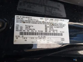 2018 Ford Focus SE with VIN 1FADP3F25JL222689, listed as a IAAI auction lot 42208219 with 127,875 mi miles and . Bid and sale history available at DreamBid. Image 9.