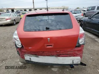 2009 Pontiac Vibe w/1SA with VIN 5Y2SP67899Z453514, listed as a Copart auction lot 80815804 with 197,292 mi miles and Salvage Title. Bid and sale history available at carsss.com. Image 6.