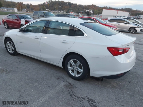 2020 Chevrolet Malibu LS with VIN 1G1ZC5ST1LF000425, listed as a IAAI auction lot 40819209 with 116,684 mi miles. Bid and sale history available at carsss.com. Image 3.