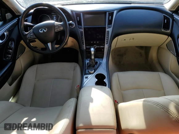 2017 Infiniti Q50 Premium с VIN JN1EV7AP1HM732916, выставлен на аукционе Copart как лот 57549395 с пробегом 86 913 миль миль и Списание • Salvage title. История ставок и продаж доступна на DreamBid. Изображение 8.
