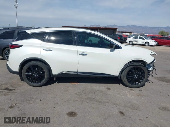 2023 Nissan Murano SV z VIN 5N1AZ2BS4PC114673, wystawiony jako IAAI lot #41566274 z przebiegiem 38 793 mil mil oraz . Historia ofert i sprzedaży dostępna na DreamBid. Obrazek 14.