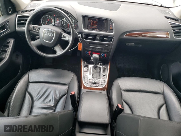 2010 Audi Q5 Premium Plus with VIN WA1LKAFPXAA047477, listed as a Copart auction lot 61100405 with 126,396 mi miles and Salvage title. Bid and sale history available at DreamBid. Image 8.