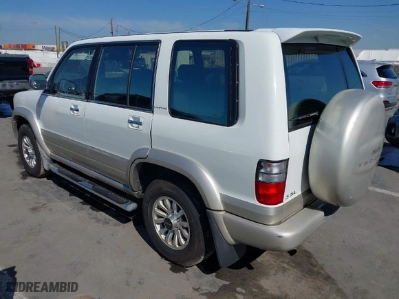 2002 Isuzu Trooper S with VIN JACDS58X227J04699, listed as a IAAI auction lot 42017678 with 177,066 mi miles. Bid and sale history available at carsss.com. Image 3.