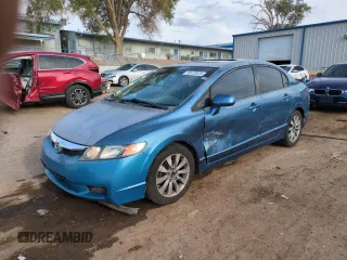 2009 Honda Civic EX-L z VIN 2HGFA16979H509466, wystawiony jako Copart lot #58175575 z przebiegiem 141 721 mil mil oraz Szkoda całkowita • Salvage title. Historia ofert i sprzedaży dostępna na DreamBid. Obrazek 1.
