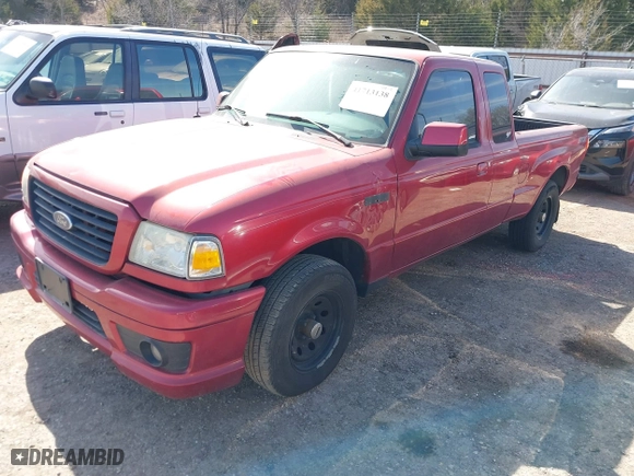 2007 Ford Ranger STX with VIN 1FTYR44E77PA36176, listed as a IAAI auction lot 41713138 with 146,193 mi miles. Bid and sale history available at carsss.com. Image 2.