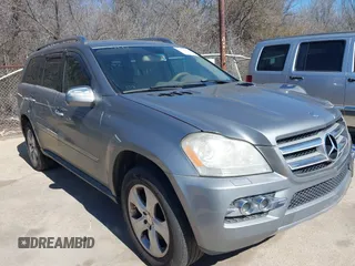 2010 Mercedes-Benz GL 450 with VIN 4JGBF7BE2AA551563, listed as a IAAI auction lot 41731262 with 112,610 mi miles and . Bid and sale history available at DreamBid. Image 1.