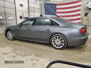 2016 Audi A8 L 4.0T Sport with VIN WAU43AFD2GN007020, listed as a Copart auction lot 43121745 with 51,862 mi miles and Clean Title. Bid and sale history available at carsss.com. Image 2.