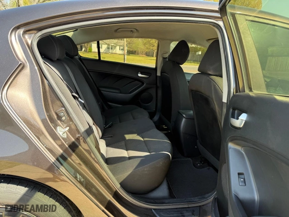 2017 Kia Forte LX with VIN 3KPFK4A7XHE137067, listed as a Copart auction lot 51532955 with 126,645 mi miles and Clean Title. Bid and sale history available at carsss.com. Image 6.