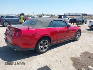 2010 Ford Mustang V6 with VIN 1ZVBP8EN0A5127887, listed as a IAAI auction lot 41975950 with 95,081 mi miles and . Bid and sale history available at DreamBid. Image 4.
