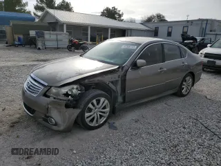 2008 Infiniti M with VIN JNKAY01E08M604271, listed as a Copart auction lot 47358145 with 173,749 mi miles and Salvage Title. Bid and sale history available at carsss.com. Image 1.