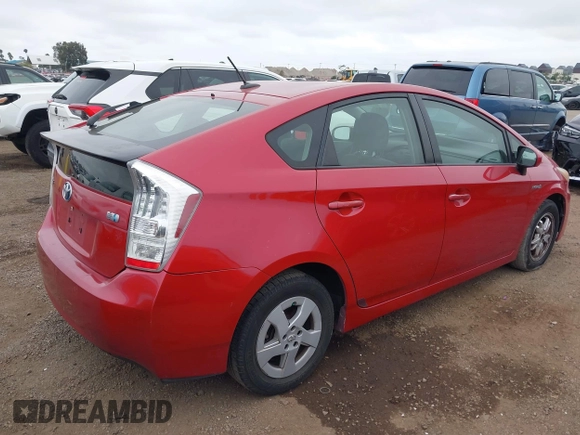 2010 Toyota Prius II z VIN JTDKN3DU7A0143795, wystawiony jako IAAI lot #42459942 z przebiegiem 194 459 mil mil oraz . Historia ofert i sprzedaży dostępna na DreamBid. Obrazek 4.
