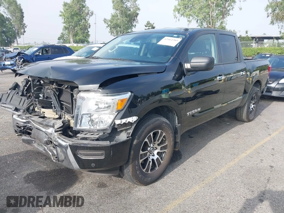 2021 Nissan Titan Pro-4X with VIN 1N6AA1ED8MN502425, listed as a IAAI auction lot 42464389 with 38,957 mi miles and . Bid and sale history available at DreamBid. Image 18.