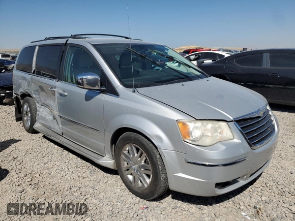 2010 Chrysler Town & Country Touring with VIN 2A4RR5DX4AR290973, listed as a Copart auction lot 70064494 with 161,007 mi miles and Salvage Title. Bid and sale history available at DreamBid. Image 4.