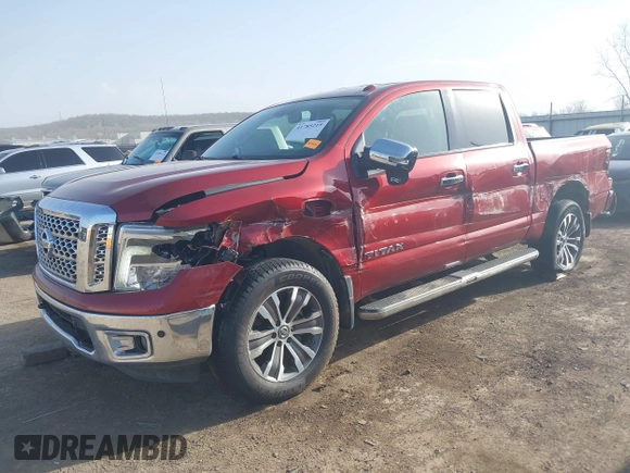 2017 Nissan Titan SV with VIN 1N6AA1E57HN558371, listed as a IAAI auction lot 41785219 with 94,828 mi miles and . Bid and sale history available at DreamBid. Image 17.