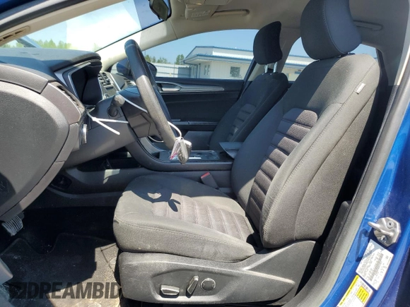2017 Ford Fusion SE with VIN 3FA6P0H78HR157672, listed as a Copart auction lot 52714585 with 89,800 mi miles and Salvage Title. Bid and sale history available at DreamBid. Image 7.