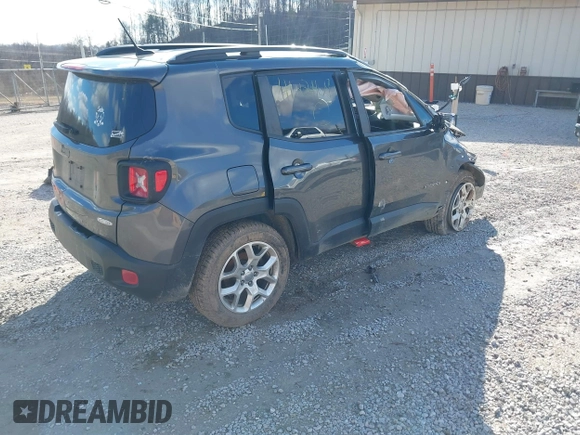 2017 Jeep Renegade Latitude with VIN ZACCJBBB9HPG58863, listed as a IAAI auction lot 41229109 with 112,865 mi miles and . Bid and sale history available at DreamBid. Image 4.
