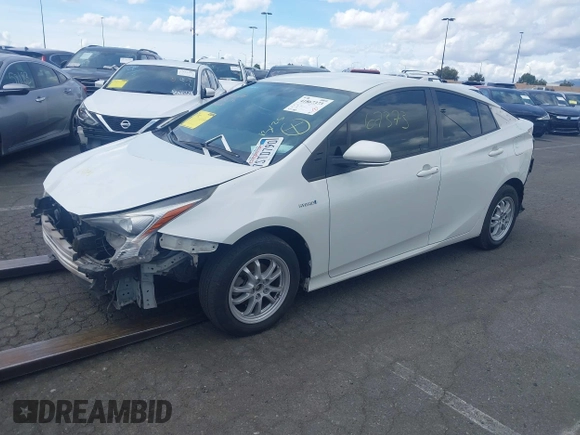 2016 Toyota Prius Two with VIN JTDKBRFU0G3514134, listed as a IAAI auction lot 41867373 with 227,963 mi miles and . Bid and sale history available at DreamBid. Image 2.