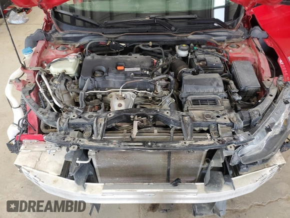 2017 Honda Civic EX with VIN 2HGFC2F85HH007271, listed as a Copart auction lot 52449905 with 139,706 mi miles and Salvage Title. Bid and sale history available at DreamBid. Image 11.