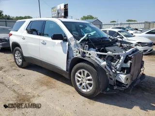 2020 Chevrolet Traverse LS with VIN 1GNEVLKW9LJ155226, listed as a Copart auction lot 68505504 with 42,517 mi miles and Salvage Title. Bid and sale history available at carsss.com. Image 4.