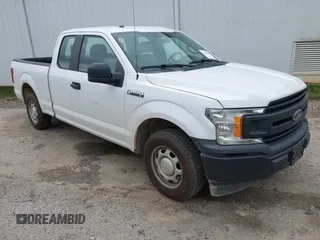 2018 Ford F-150 XL with VIN 1FTEX1C56JKF44815, listed as a IAAI auction lot 42494182 with 157,799 mi miles and . Bid and sale history available at DreamBid. Image 1.