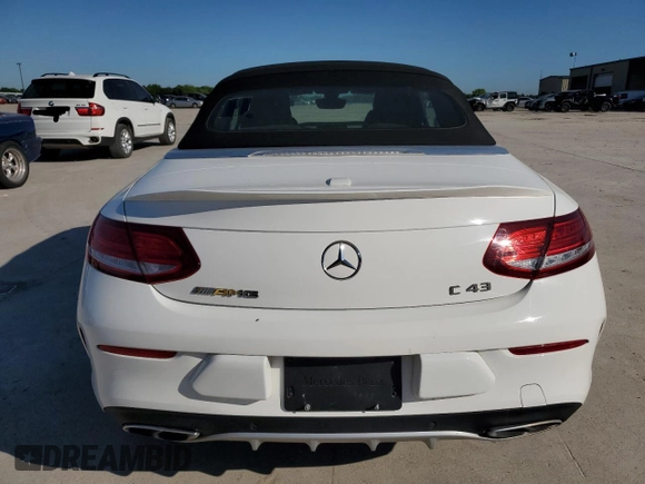 2018 Mercedes-Benz C 43 AMG с VIN WDDWK6EB1JF759990, выставлен на аукционе Copart как лот 56586475 с пробегом 53 225 миль миль и Чистый • Clean title. История ставок и продаж доступна на DreamBid. Изображение 6.