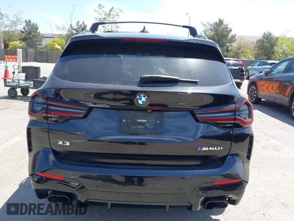 2022 BMW X3 M40i with VIN 5UX83DP00N9K07562, listed as a IAAI auction lot 42068849 with Not Provided miles and . Bid and sale history available at DreamBid. Image 16.