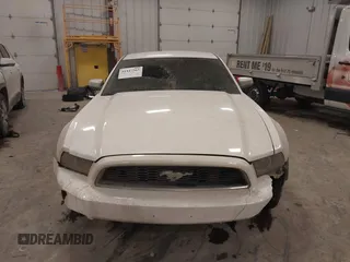 2013 Ford Mustang V6 with VIN 1ZVBP8AM0D5281131, listed as a IAAI auction lot 41447563 with 119,820 mi miles. Bid and sale history available at carsss.com. Image 12.
