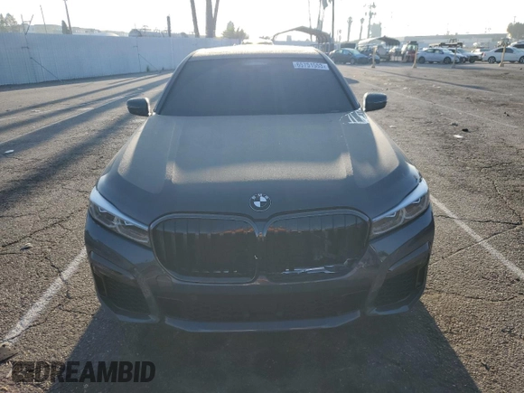 2022 BMW 7 Series 750i xDrive with VIN WBA7U2C00NCH74670, listed as a Copart auction lot 65751553 with 20,817 mi miles. Bid and sale history available at carsss.com. Image 5.