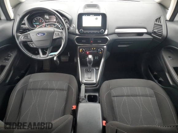 2018 Ford EcoSport SE with VIN MAJ3P1TE8JC233376, listed as a Copart auction lot 52595595 with 36,078 mi miles and Salvage Title. Bid and sale history available at carsss.com. Image 8.