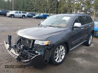 2015 Jeep Grand Cherokee Summit with VIN 1C4RJFJTXFC911170, listed as a IAAI auction lot 41523164 with 74,133 mi miles. Bid and sale history available at carsss.com. Image 17.