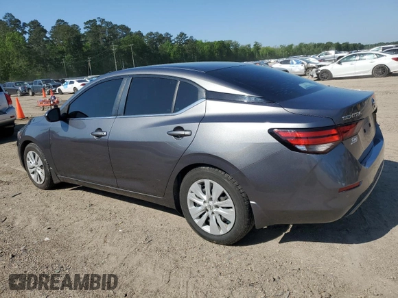 2021 Nissan Sentra S with VIN 3N1AB8BV4MY289310, listed as a Copart auction lot 52102895 with 79,907 mi miles and Salvage Title. Bid and sale history available at DreamBid. Image 2.