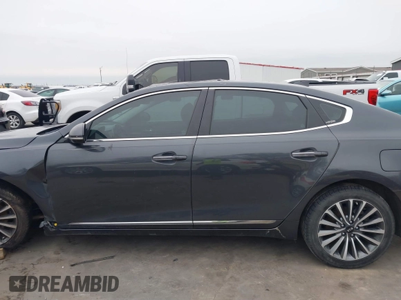 2018 Kia Cadenza Premium with VIN KNALC4J19J5098126, listed as a IAAI auction lot 41583473 with 79,360 mi miles. Bid and sale history available at carsss.com. Image 14.