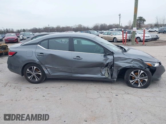 2020 Nissan Sentra SV z VIN 3N1AB8CV4LY267773, wystawiony jako IAAI lot #41969540 z przebiegiem 93 539 mil mil oraz . Historia ofert i sprzedaży dostępna na DreamBid. Obrazek 13.