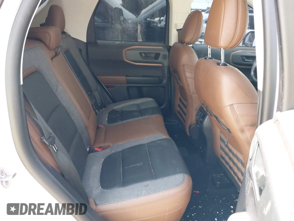 2022 Ford Bronco Sport Outer Banks with VIN 3FMCR9C6XNRE27616, listed as a IAAI auction lot 42321950 with 29,313 mi miles and . Bid and sale history available at DreamBid. Image 8.