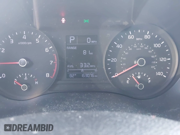 2020 Kia Rio S with VIN 3KPA25AD5LE334856, listed as a IAAI auction lot 40650463 with 163,076 mi miles and . Bid and sale history available at DreamBid. Image 7.